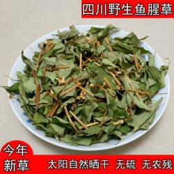 四川野生鱼腥草干货农家纯天然无硫晒干养生茶中草药折耳根干1斤
