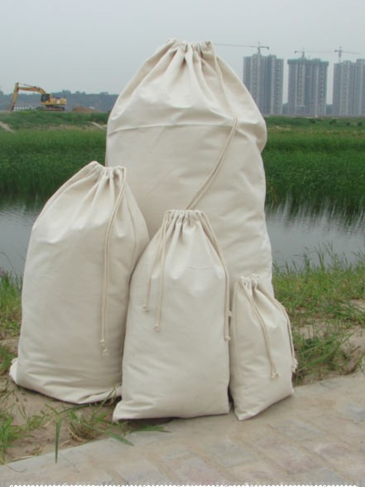 帆布袋子抽绳布袋帆布袋子定制