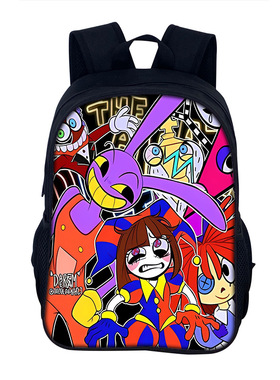 The Amazing Digital Circus学生书包 惊奇马戏团双肩包 16寸背包