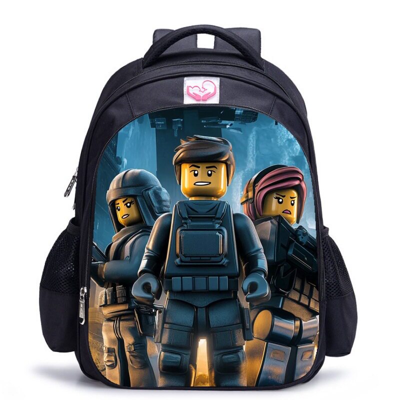 新品-罗布乐思Roblox儿童书包 牛津纺耐磨负护脊双肩书包