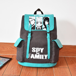 间谍过家家SPY×FAMILY阿尼亚背包波奇塔电锯人印花书包动漫主题
