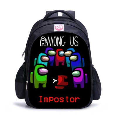amongus周边书包小学生游戏太空狼人杀双肩包动漫包减负设计
