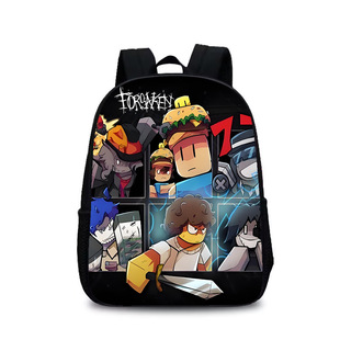 批发Roblox Forsaken Gubby印花35cm书包被遗忘的游戏学生背包