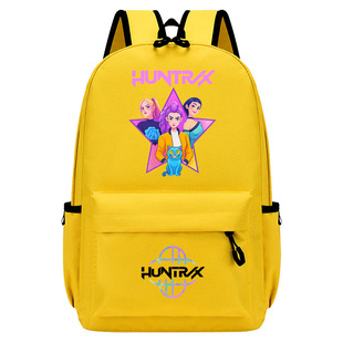 kpop demon hunters猎魔女团周边双肩包男孩女孩学生卡通书包潮童