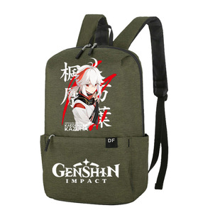 外贸独立站亚马逊Genshin Impact元神小书包中学生双肩背包