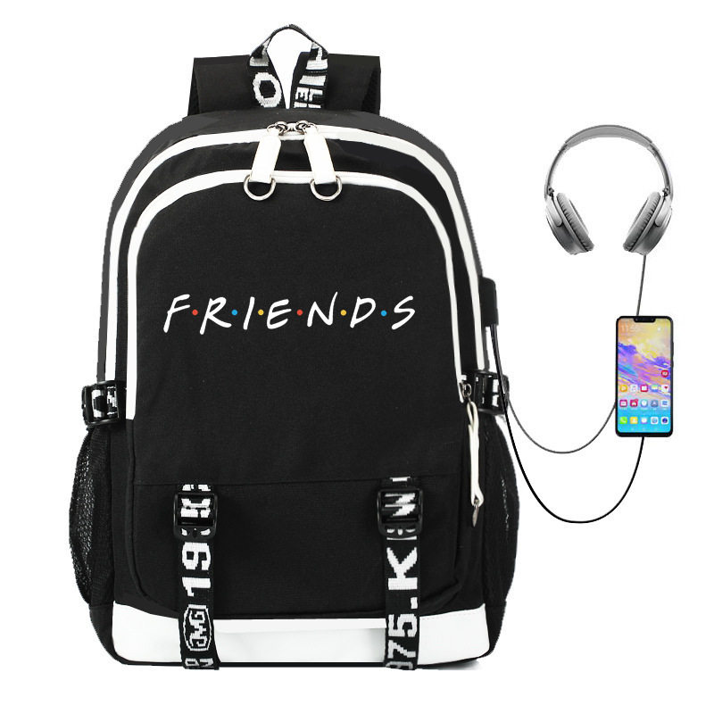 jojo的奇妙冒险黄金之风杀手皇后动漫男女学生书包双肩电脑背包包