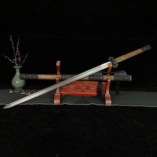 【羽毛纹瓦面麒麟唐剑】花纹钢龙泉市正品宝剑中华冷兵器未开刃