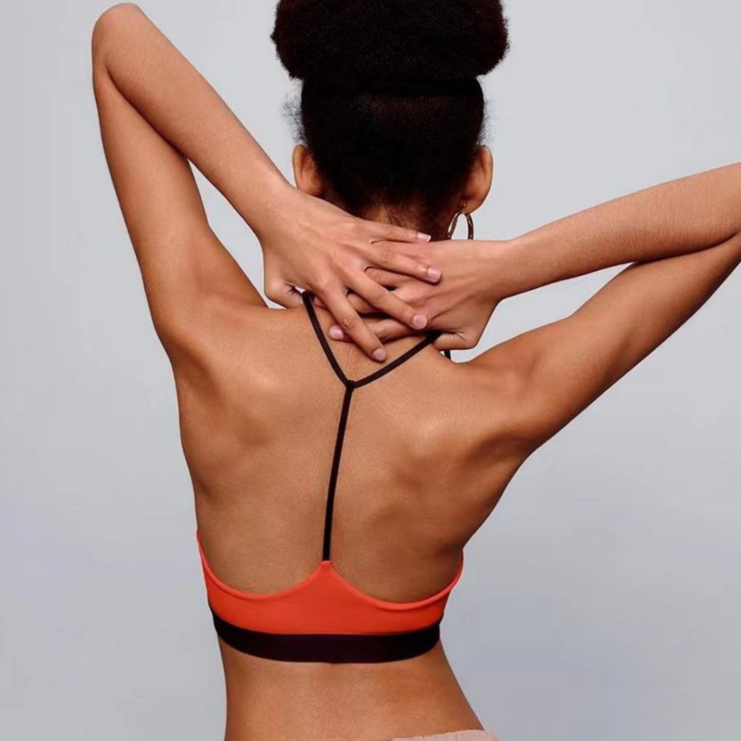 瑜伽撞色美背文胸瑜伽内衣美背