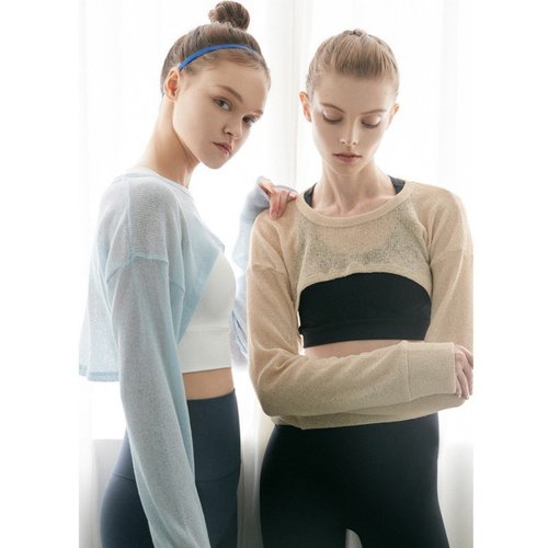 跑步运动长袖罩衫坎肩轻薄透气