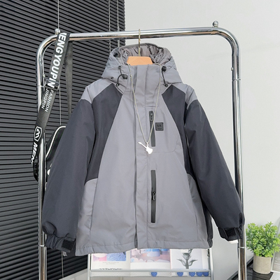 男童羽绒服冲锋衣三合一