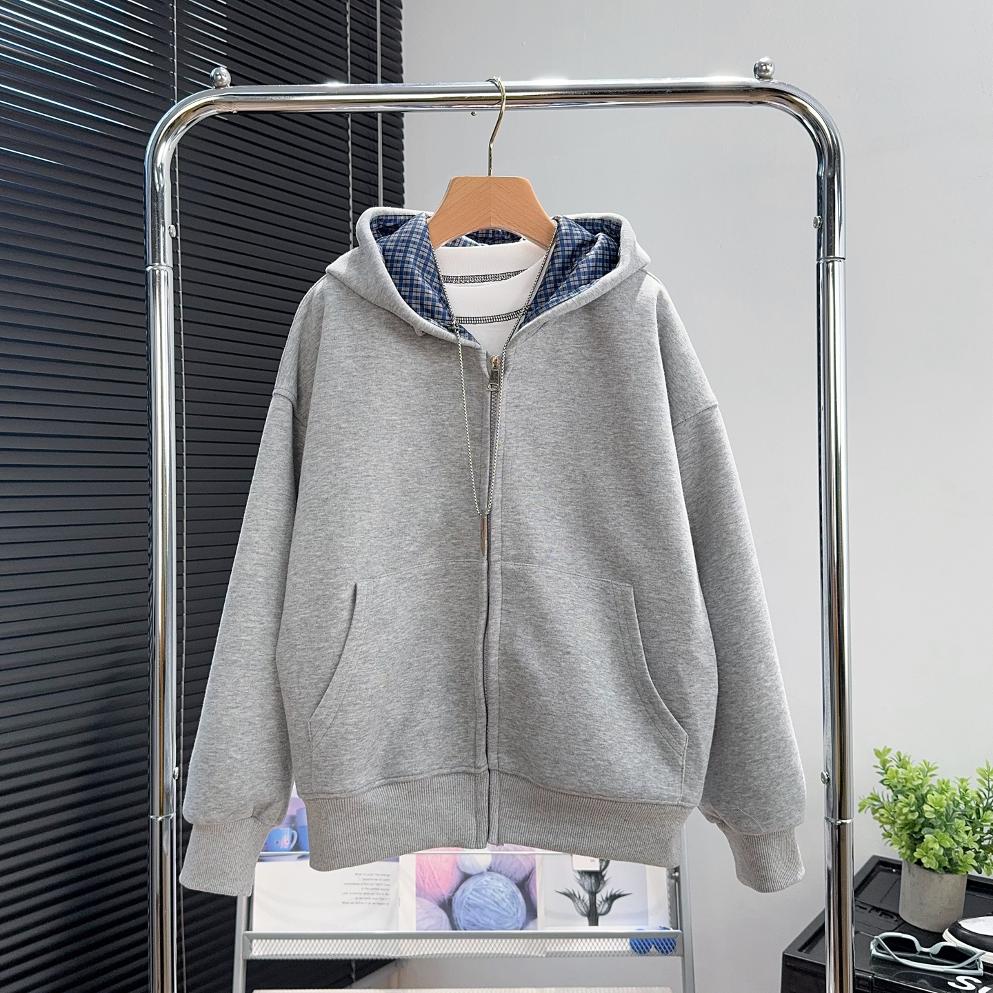 品牌童装男童连帽外套