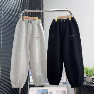 儿童运动裤 男女童裤 秋季 中大童休闲裤 子5015 针织卫裤 阳光爱橦童装