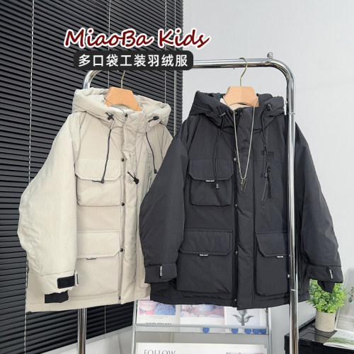 品牌童装男童工装羽绒服