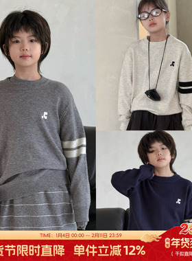 G+童装男女童羊毛打底衫秋装中大童针织毛衣儿童长袖上衣潮52838