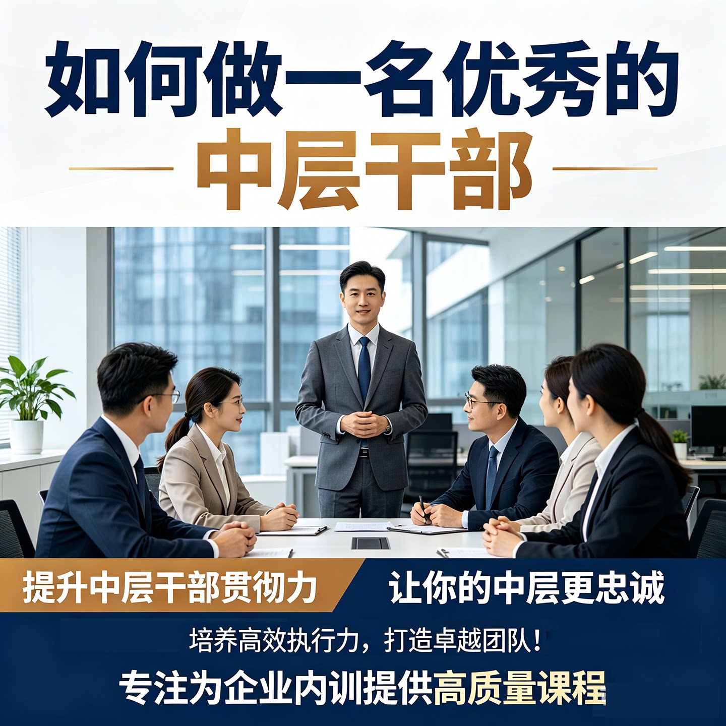 快速成为一名优秀的中层干部