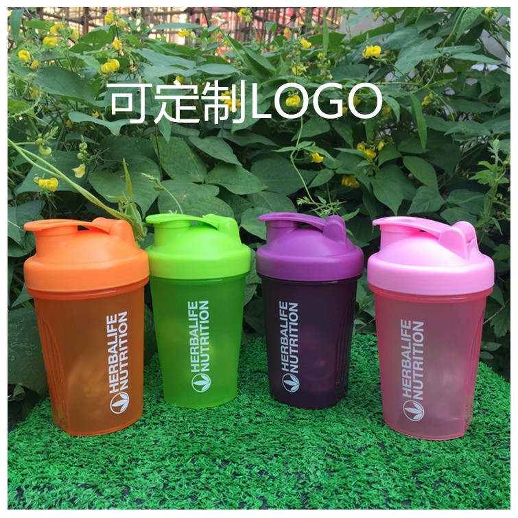 康宝莱奶昔杯摇摇杯 蛋白粉运动健身塑料水杯 500ml 可定制LOGO