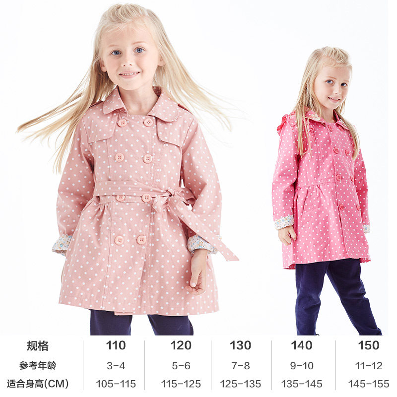 Manteau pour fille XZXDD - Ref 2162910 Image 5