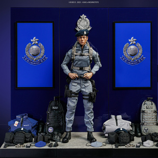 现货 1/6中国香港战术执勤队CTRU/ASU/RRT 三款大全套