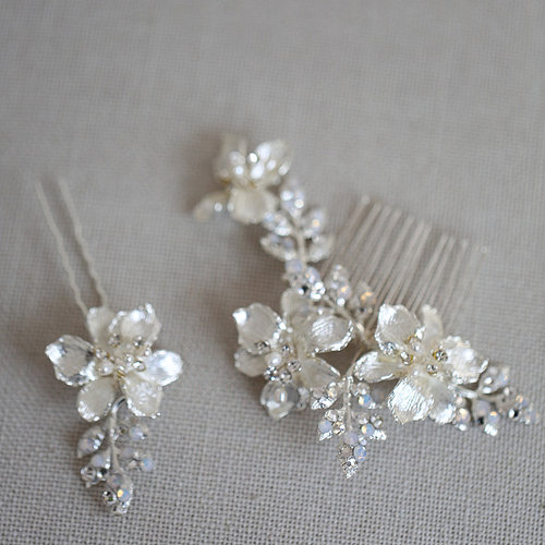 设计结婚silvercomb新娘发饰