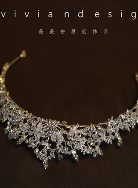 薇薇安皇冠合金水钻仙女闪闪