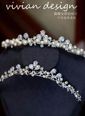 新款新娘婚纱礼服发饰