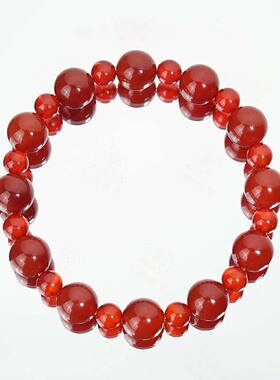 【探玄珠】露思同款天然红玛瑙水晶手串简约显白本命年手链送礼物