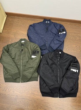 美式复古棒球服外套男秋冬款潮街头工装飞行员夹克PADDED JACKET
