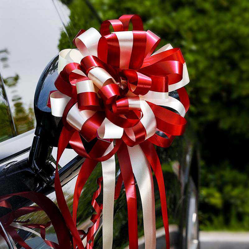 婚车手拉花装饰结婚庆用品大全婚房布置套装婚礼花车队蝴蝶结彩带