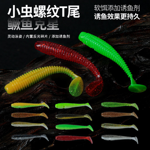 平凡之路小虫螺纹T尾加盐
