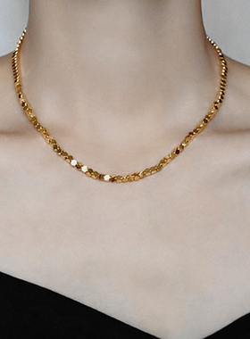 女不怕水洗澡可戴锁骨链