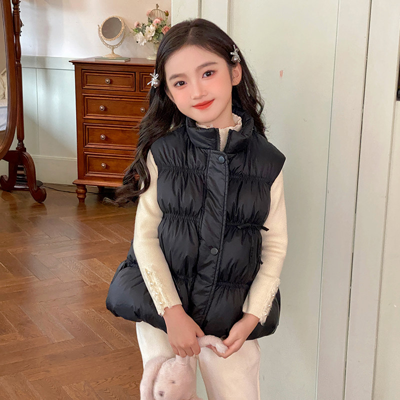 儿童羽绒棉马甲2025冬季新款女童韩版加厚保暖外穿女宝宝坎肩背心,童装/婴儿装/亲子装,羽绒马甲,淘宝优惠券,粉丝福利购,淘宝优惠卷