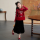 女童秋套装 国风日常可穿汉服汉服 儿童新中式 2025新款 中秋节服装