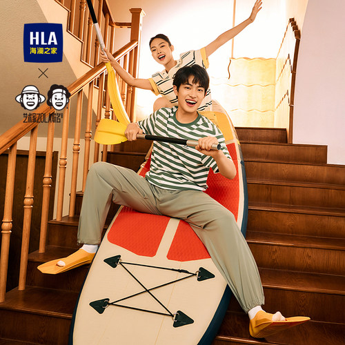 海澜之家艺术家联名圆领短袖T恤