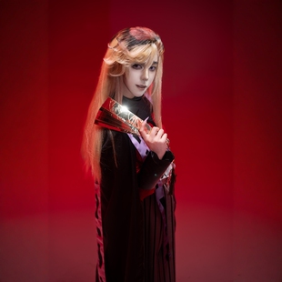 鬼灭之刃童磨cos童磨cos童磨cos假发童磨cos服童磨扇子童磨cos服