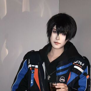 恋与深空夏以昼常服外套刺绣款夏以昼cos服夏以昼cos夏以昼假发