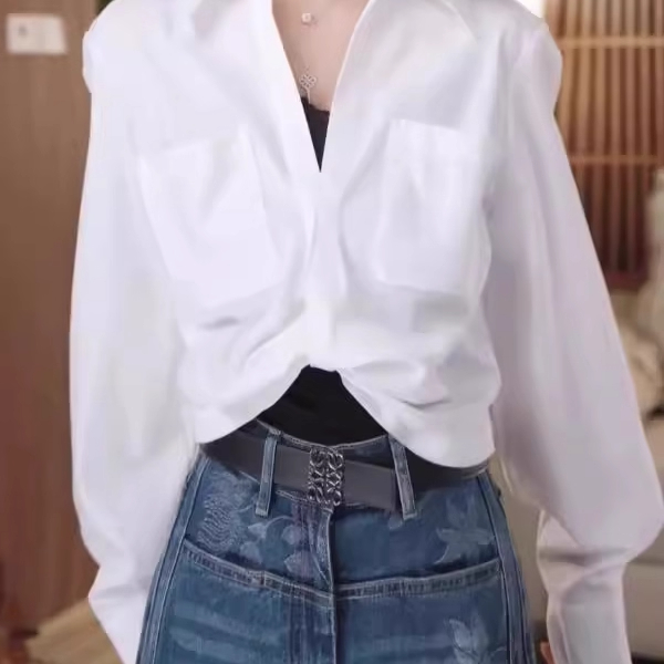 2025春秋款时尚百搭气质款衬衫
