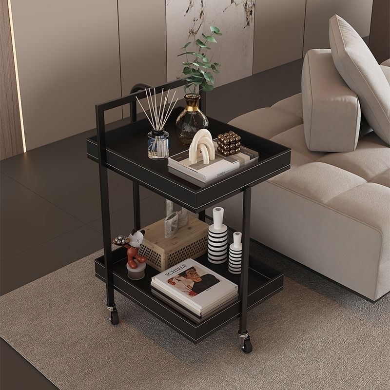 可移动边几小推车客厅沙发边柜置物架茶几小户型家用小推车