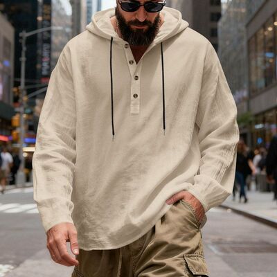 Men fashion long sleeve blouse man youth casual shirt tops