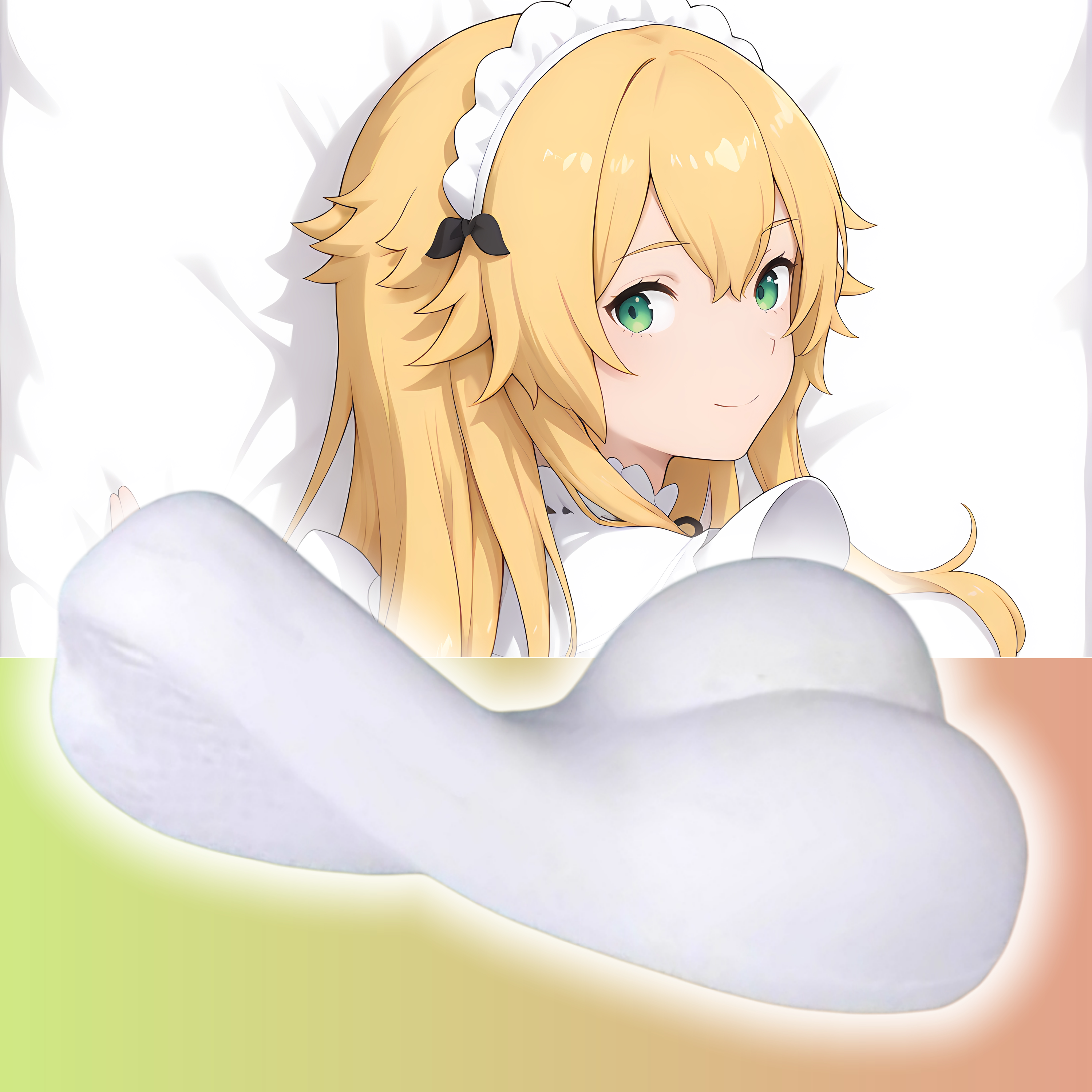 原创-半身异形抱枕头人形小靠枕头从零开始 弗雷德莉卡·鲍尔曼