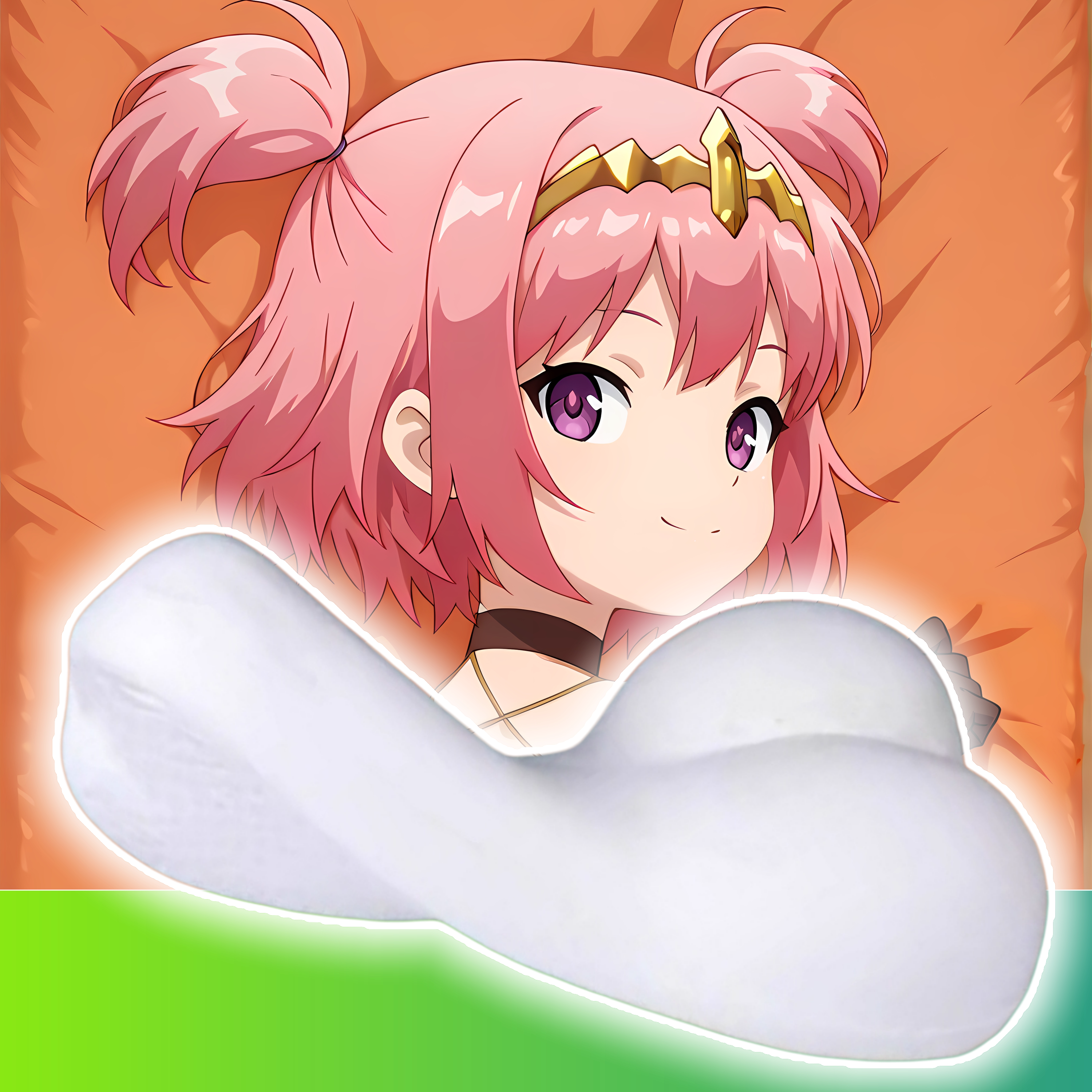 原创-半身异形抱枕头人形枕头百炼霸王与圣约女武神 黎芮儿