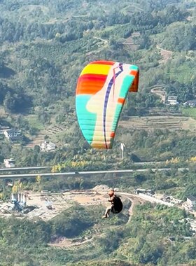 空中客初级滑翔伞  动力滑翔伞头伞翼 动滑两用滑翔伞 初学者