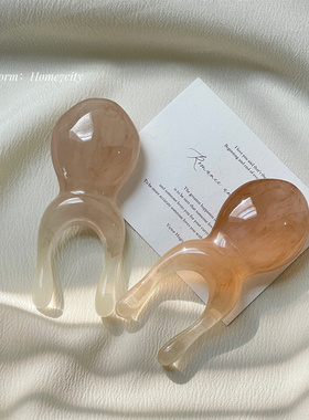 灰色小蜗牛眼鼻刮眼部按摩器面部提拉舒缓经络按摩器点穴刮鼻梁