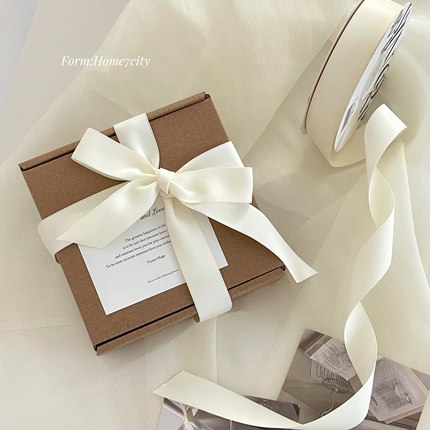 ins韩国肤感哑光丝带高品质礼物包装丝带花艺缎带礼品绳鲜花扎带