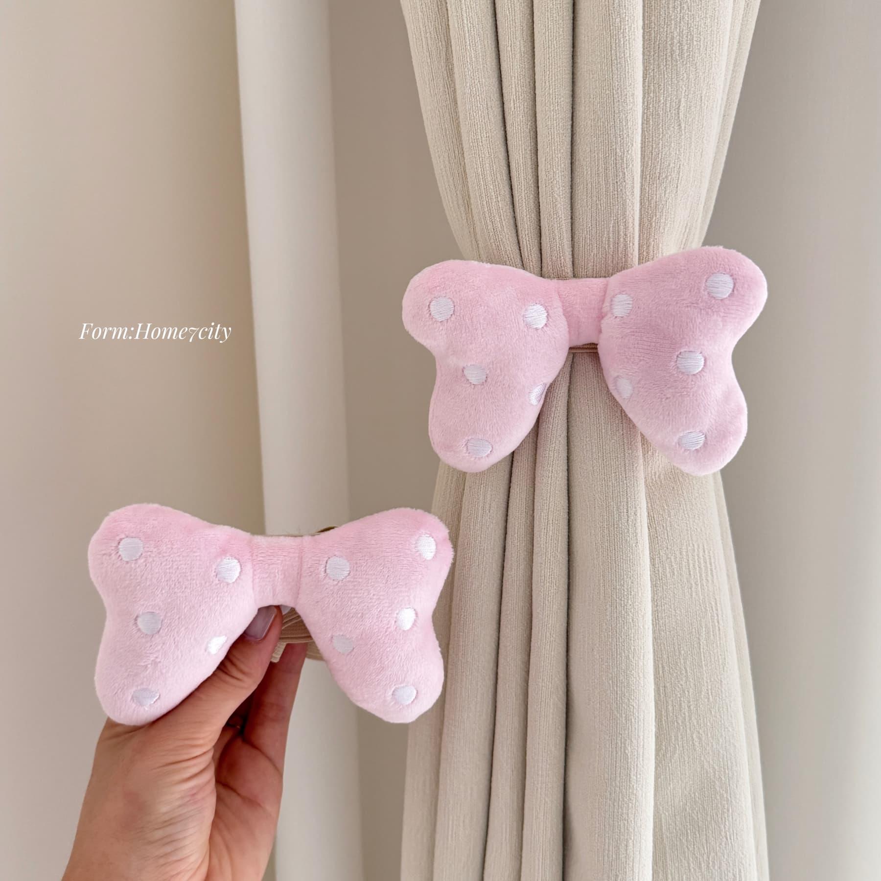 2个装！蝴蝶结窗帘绑带少女心