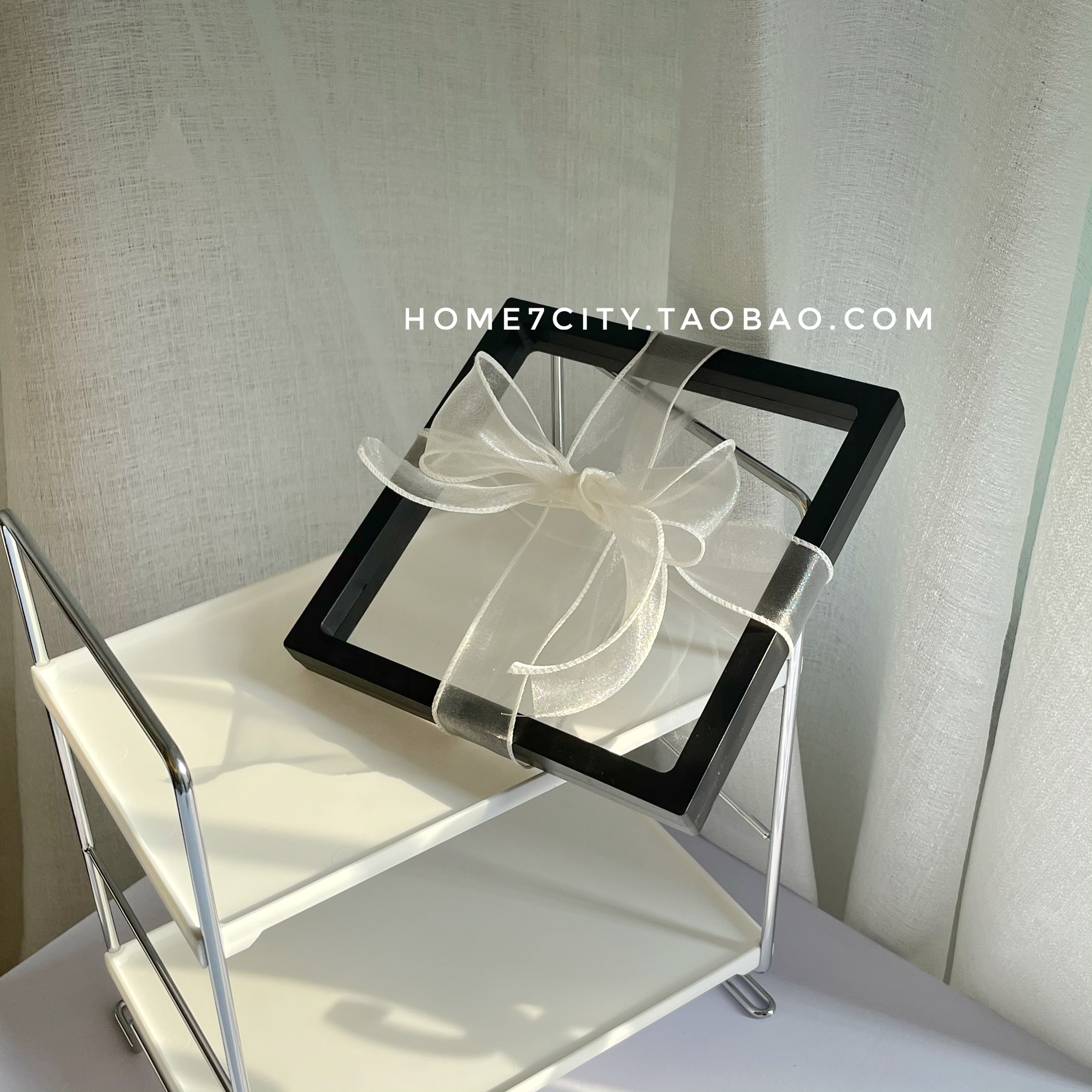 ins温温柔柔丝带礼物包装鱼尾纱