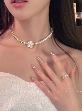 山茶之恋珍珠项链女款