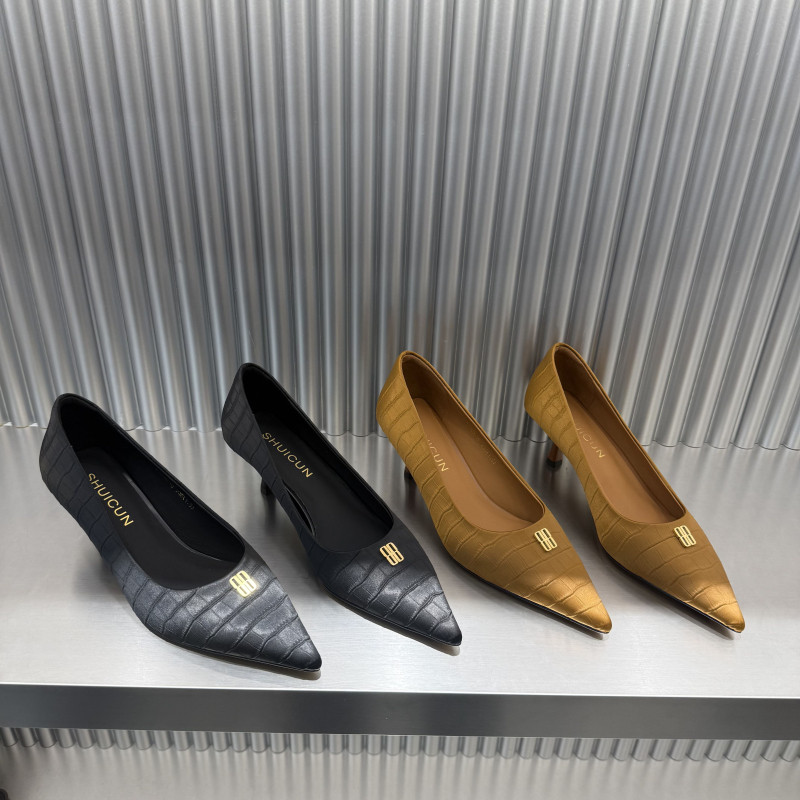 欧洲站真皮女鞋2026年早春新款欧货尖头浅口高跟鞋女人味细跟单鞋,女鞋,浅口单鞋,淘宝优惠券,粉丝福利购,淘宝优惠卷