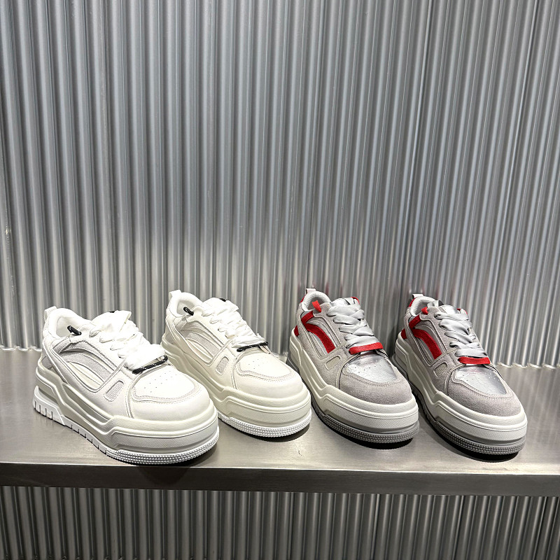 欧洲站女鞋2026年早春新款欧货真皮圆头厚底时尚休闲鞋百搭板鞋,女鞋,时尚休闲鞋,淘宝优惠券,粉丝福利购,淘宝优惠卷