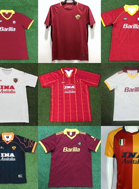 2001-02 Roma Football Shirt Retro Totti BATISTUTA NAKATA