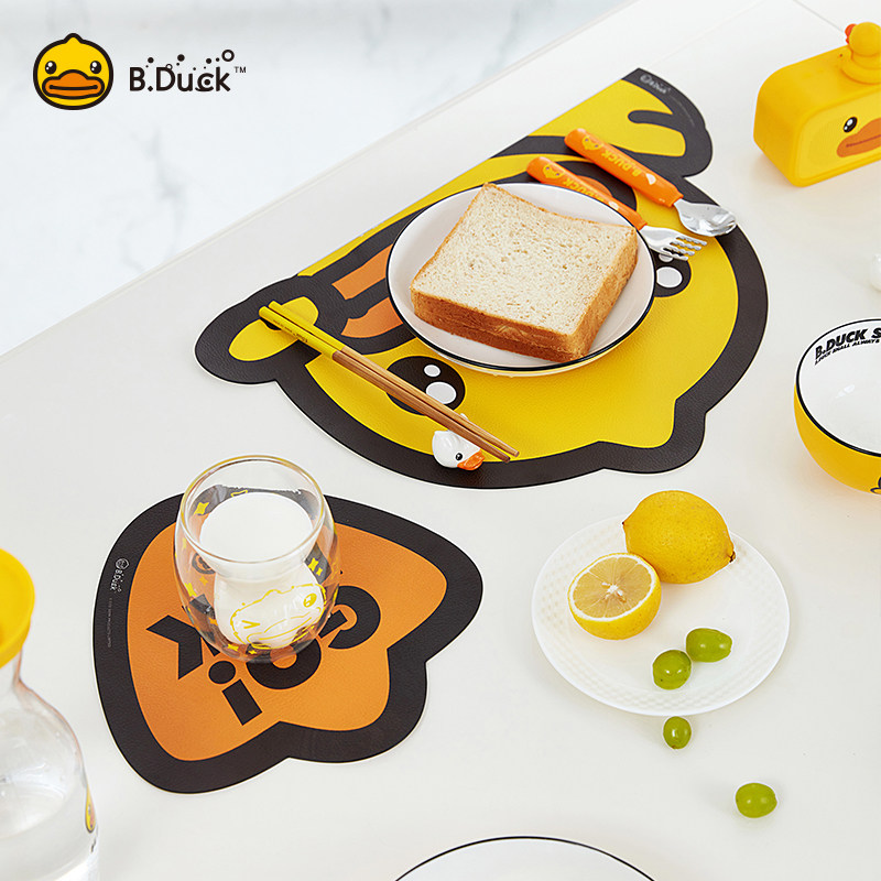 B.Duck小黄鸭餐垫隔热防水图片